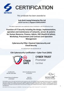 Cyber Trust mark - Promoter (2025)